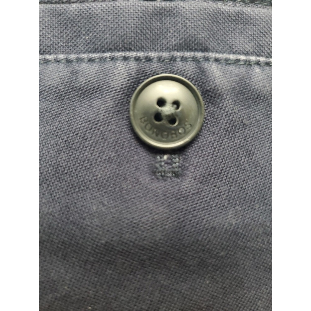 Bonobos Pants Mens 32x32 Navy Blue Slim Fit Stretch Chinos Organic Cotton Casual - Picture 11 of 11